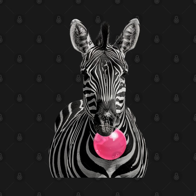 Zebra Captivating Camouflage by Infinity Painting