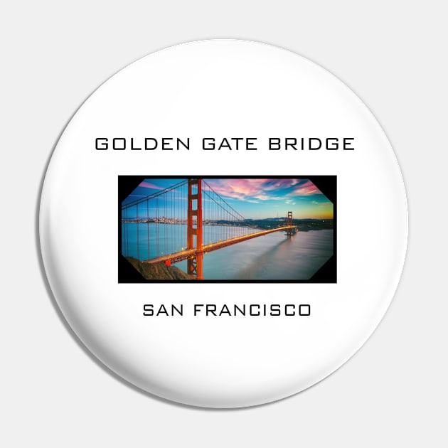 Golden Gate Bridge Pin by Carolina Cabreira