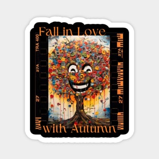 Fall in Love with Autumn Magnet