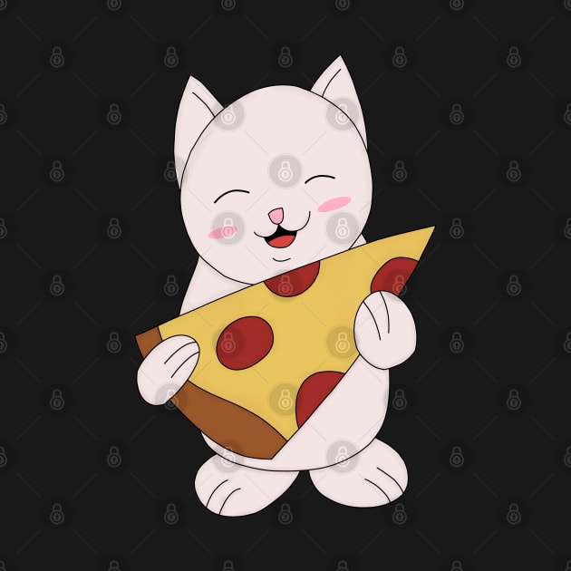 Cat Pizza Time by pako-valor