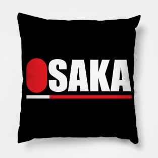 osaka tshirt japan Pillow