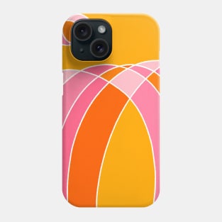 Sunny Rainbow Abstract Shape Phone Case