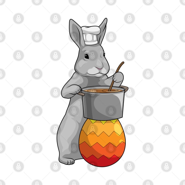 Bunny Easter Easter egg Chef by Markus Schnabel