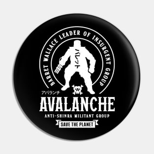 Barret Wallace Avalanche Emblem Pin