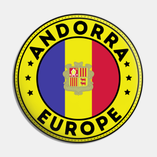 Andorra Pin