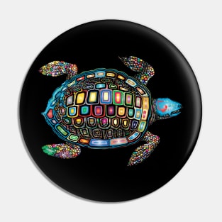 Sea Turtle, animal sea water Pin