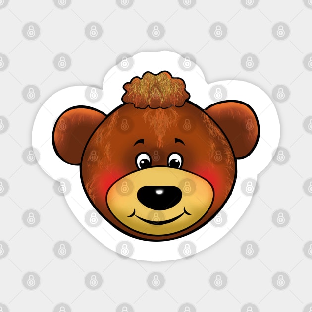 Cute teddy bear baby bear smiley hand drawn kind beautiful gifts