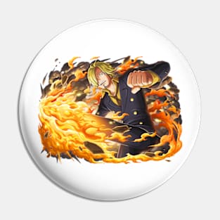 Vinsmoke Sanji [Sanji's Kick] Pin