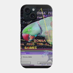 gonna feed the babies - a e s t h e t i c #2 Phone Case