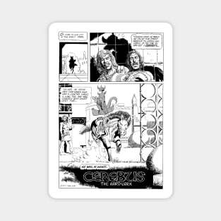 Cerebus the Aardvark Page 1 (2023 Recreation) Magnet