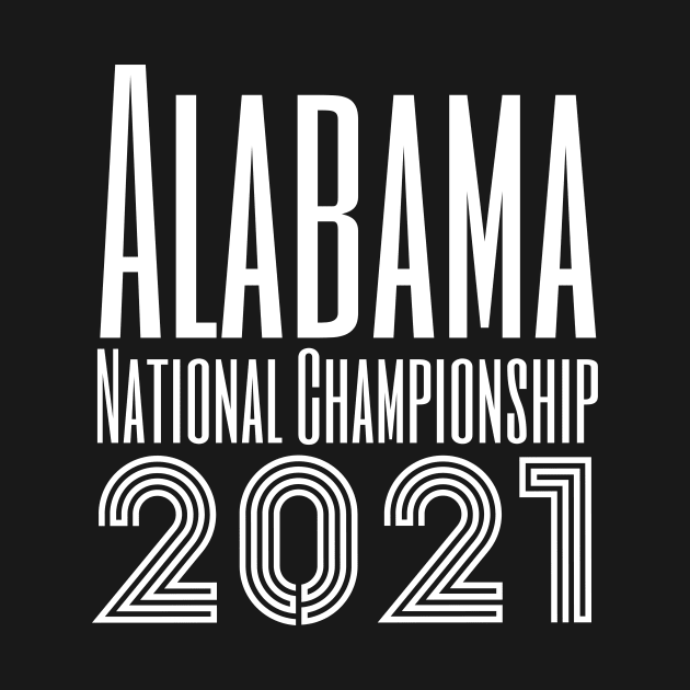 Alabama National Championship by daghlashassan