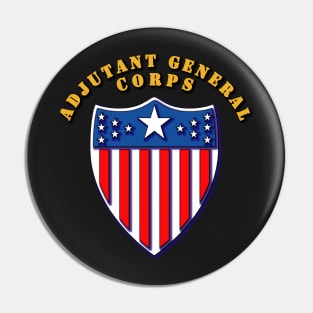 Adjutant General Corps Pin