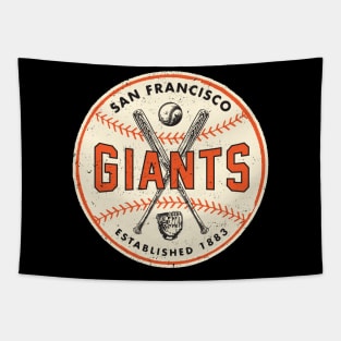 Retro San Francisco Giants 2 by Buck Tee Tapestry