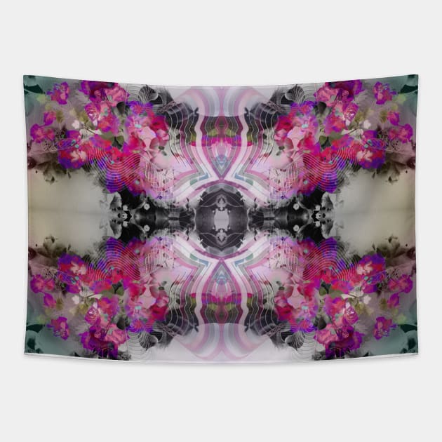 Abstract Floral Pattern Tapestry by infloence