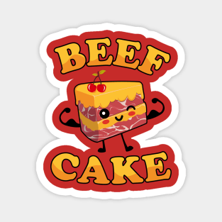 Beef Cake Magnet