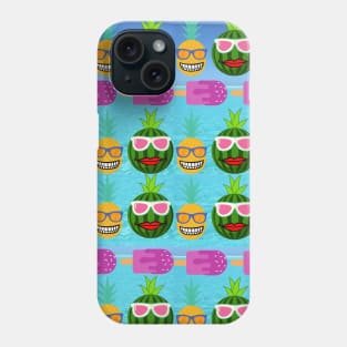 Pineapple And Watermelon - Ice Cream Phone Case