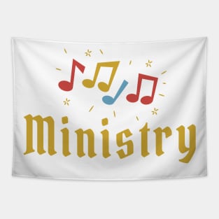 Black Music Ministry T-Shirt Tapestry