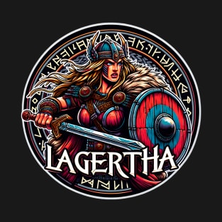 Lagertha the Fearless: Warrior Spirit of the Vikings T-Shirt