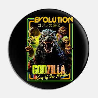 GODZILLA EVOLUTION Pin