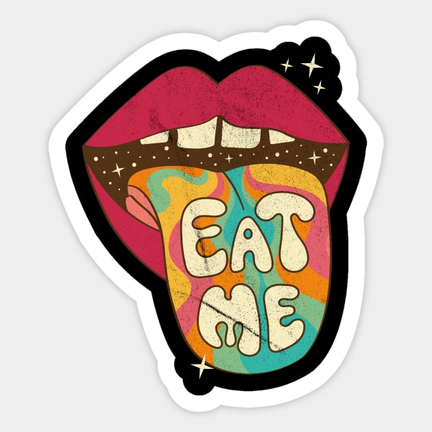 Eat Me - Eat Me - Sticker | TeePublic 