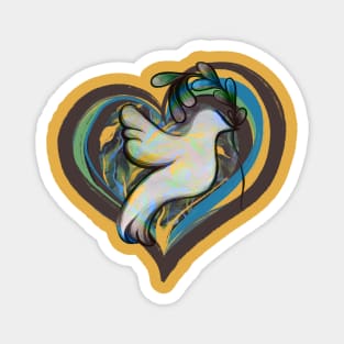 Peace Dove Magnet