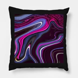 Liquid marble texture Pillow