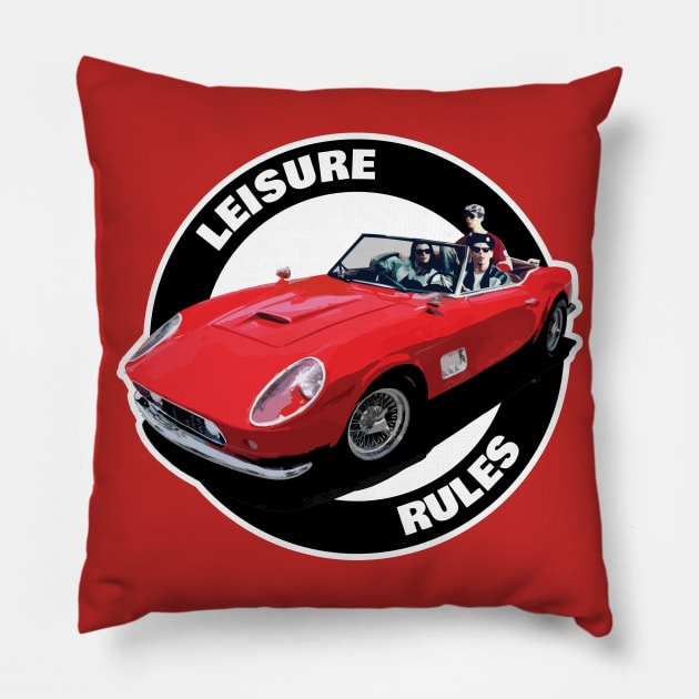 Leisure Rules Pillow by NeuLivery