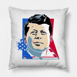 John F Kennedy Pillow