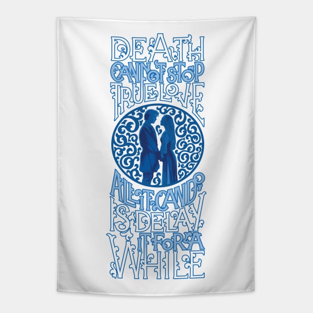 Cannot Stop True Love Tapestry by polliadesign