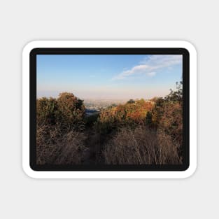 Los Angeles City Overlook at Kenneth Hahn State Rec Area Magnet