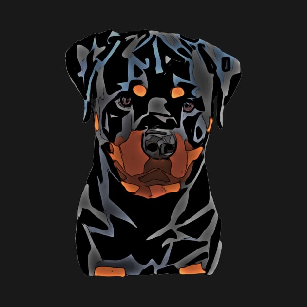 Lifes better with a Rottweiler by Freedomink