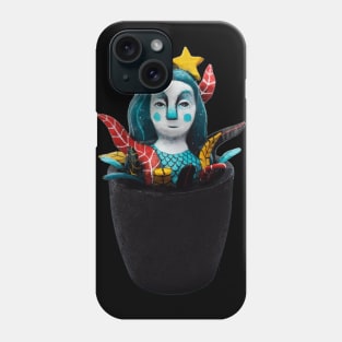 mermaid pot Phone Case