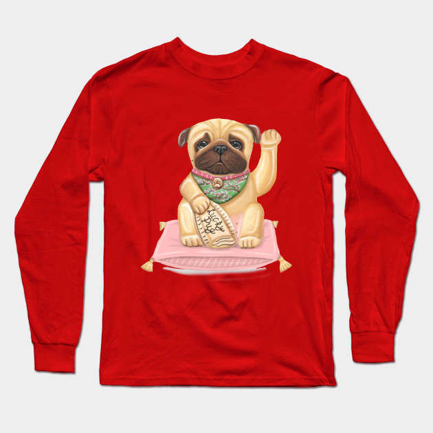 pug long sleeve shirt