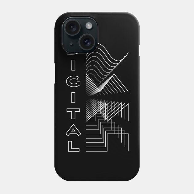 Digital Waveform Audio Analog Design Modular Gift Phone Case by star trek fanart and more