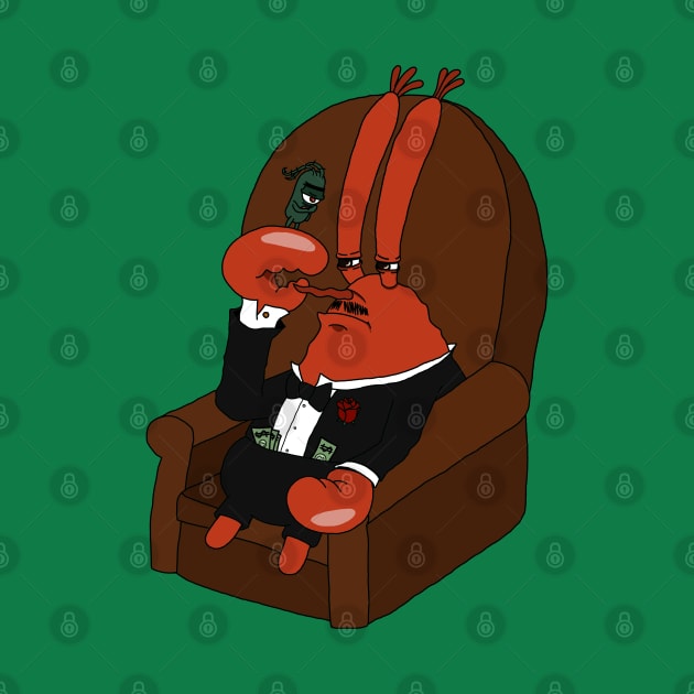 Godfather Mr Krabs by baleinealunettes