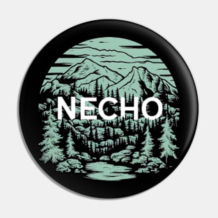 Necho in landscape Pin