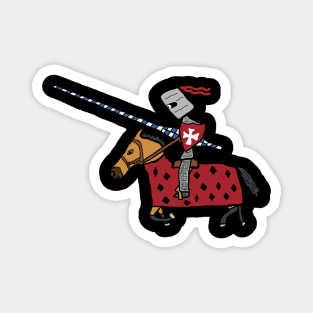 Jousting Knight Magnet