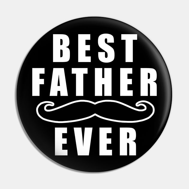 Best Father Ever Father Day Pin by karascom