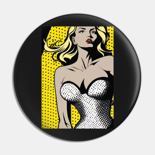 Pop Art Pin-up 2 Pin