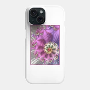 Pink and Purple Silky Fractal Phone Case