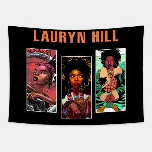 Fu Gee La Relive the Fugees Era on a Lauryn T Shirt Tapestry