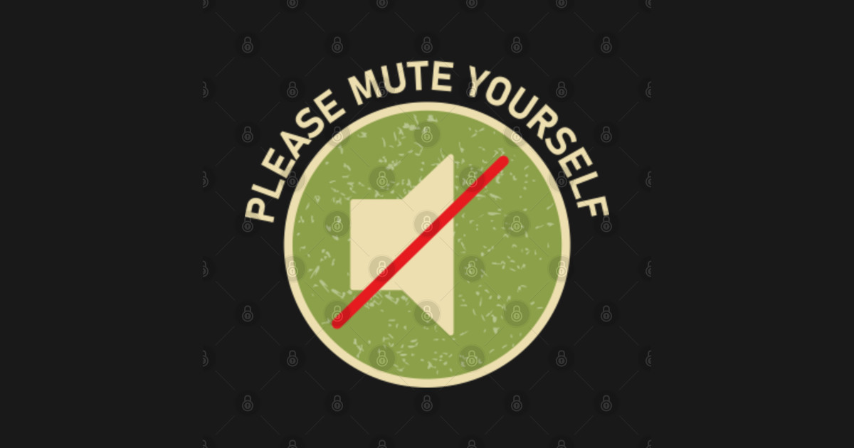 Please Mute Yourself Please Mute Yourself Teacher Life 2020 Hoodie