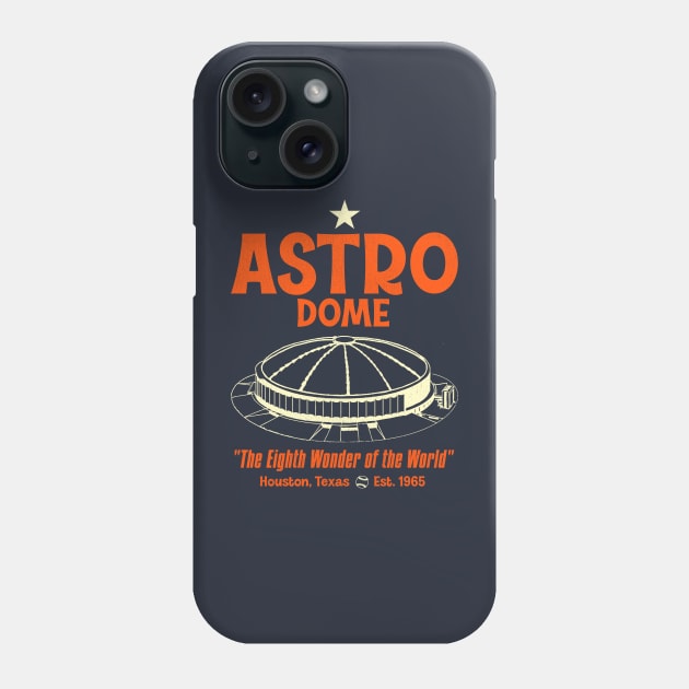 Astrodome Defunct Baseball Stadium Phone Case by darklordpug