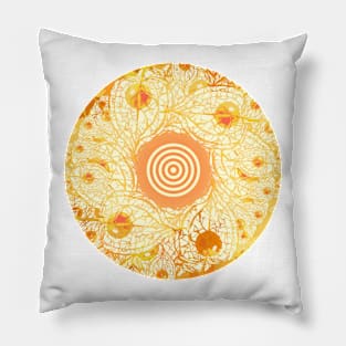 Thanksgiving Physalis Abstract Happy Autumn Season Pillow