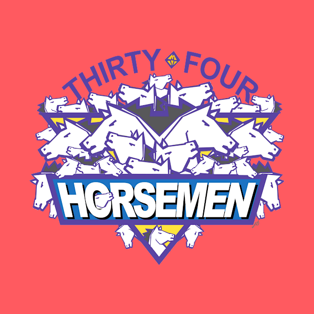 34 HorseMen by jmscreamatorium