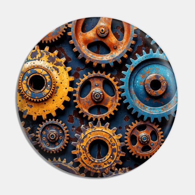 A Variety of Coloful Sprockets - Still Life Pin by jecphotography