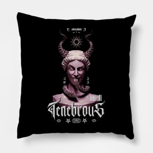 Tenebrous Aesthetic Statue Pillow