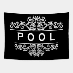 The Pool Art Tapestry