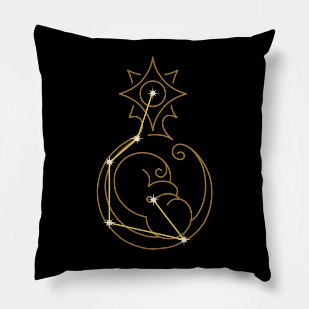 Albedo Constellation Pillow by CYPHERDesign
