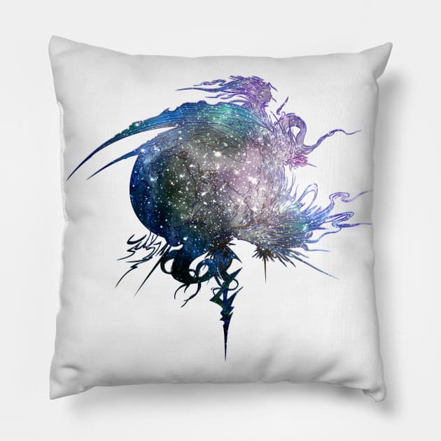 ff13 galaxy Pillow by DRKNT